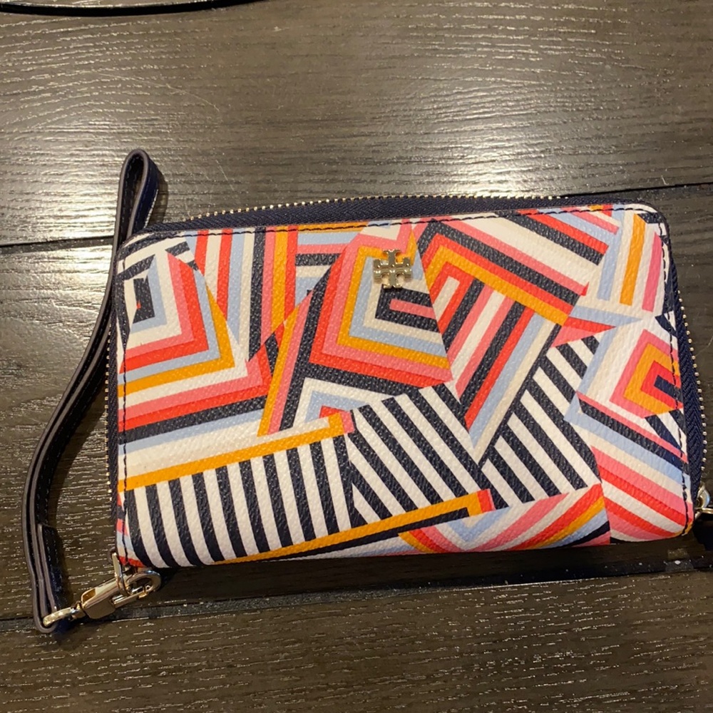 Tory Burch multicolored wallet